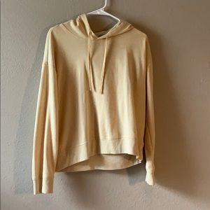 Victoria Secret PINK: yellow hoodie